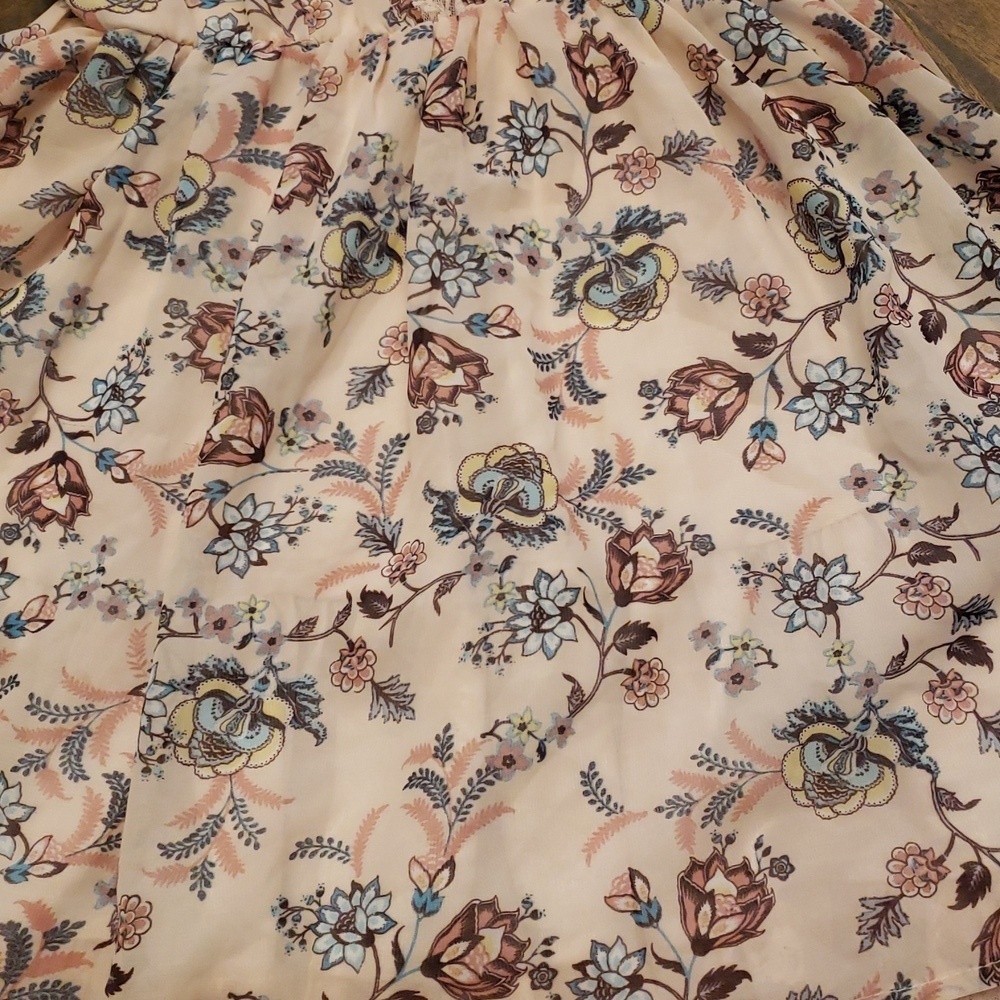 Knitworks Girls Pink, Purple, Teal  Sleeveless Lace Layered Sundress Size 10 - Picture 4 of 10